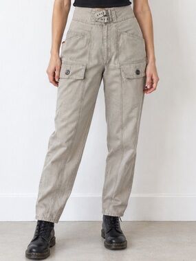 Vintage 90s Cheenos High-Rise Cargo Utility Gurkha style Pants 26” Waist XS